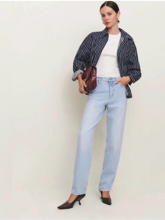 Reformation Denim - NWT Reformation Bobbi Boyfriend Jeans - Light Blue